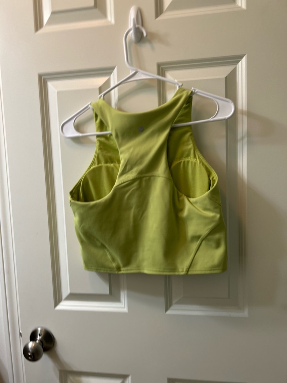 lululemon athletica Lime Green Cropped Tank - Picture 2 of 3
